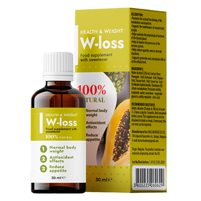 W-Loss picături pentru slabit - pareri, forum, ingrediente, preț, prospect, farmacii