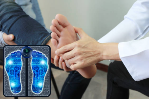 Raiex EMS Foot Massager prospect - beneficii, mod de utilizare